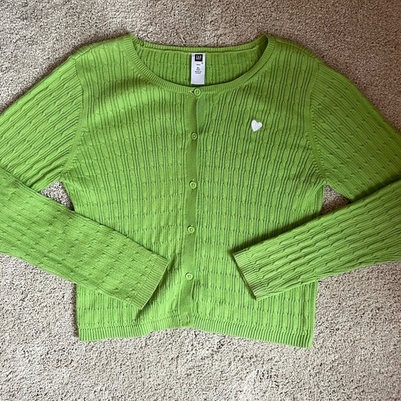 GAP Sweaters Vintage Y2k Cardigan Gap Xs Sage Green Poshmark